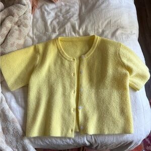 Yellow Cardigan